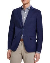 Tommy Hilfiger - Solid Linen Two-Button Blazer - Lyst