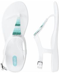 Oka-B - Beaded T-Strap Sandal - Lyst