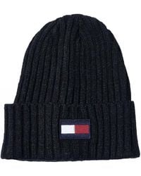 Tommy Hilfiger - Fleece Big Flag Beanie Hat - Lyst