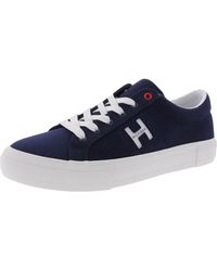 Tommy Hilfiger - Aconia Padded Insole Canvas Casual And Fashion Sneakers - Lyst