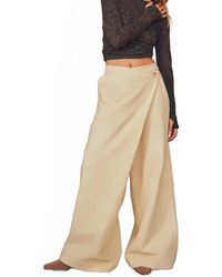 Cossac - Cotton Wrap Trouser - Lyst
