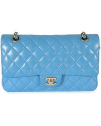 Chanel - Lambskin Quilted Medium Double Flap Bag - Lyst