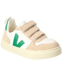 Veja - Small V-10 Chromefree Leather Sneaker - Lyst