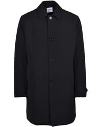 Aspesi - Quilted Waterproof Jacket With Button Closure And Classic Collar - Lyst