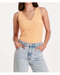 Another Love - Noa V-Neck Sweater Tank Top - Lyst