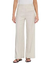 Lyssé - Gabriela Hi-Waist Pintuck Wide Leg Pant - Lyst