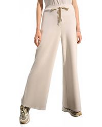 Joseph Ribkoff - Scuba Jersey Wide Leg Pull-On Pants With Drawcord - Lyst