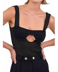NonChalant Label - Carmen Tank - Lyst