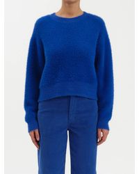 DAZE - Fuzz Crewneck Eyelash Sweater - Lyst