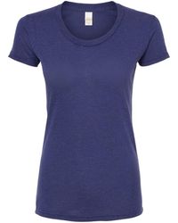 Tultex - Slim Fit Tri-Blend T-Shirt - Lyst