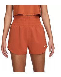 Nike - One Dri-Fit Shorts Brief Lined High-Waisted Active Dsg129 - Lyst