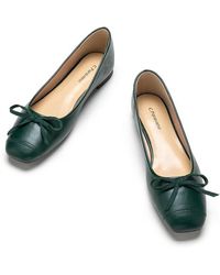C.Paravano - Elena Cap-Toe Ballet Flats - Lyst