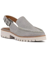 Donald J Pliner - Essex Suede Slingback Loafer - Lyst