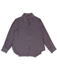 CALLIPYGIAN - Iridescent Button-Up - Lyst