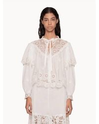Sea - Sofia Long Sleeve Top - Lyst