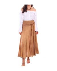 Scully - Western Acid Wash Skirt - Lyst