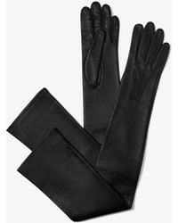 Michael Kors - Leather Opera Gloves - Lyst