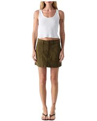AMO - Easy Slouch Skirt - Lyst