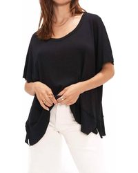 Project Social T - Dalette Scoop Rib Tee - Lyst