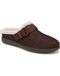 Bzees - Eternity Buckle Faux Fur Slide Slippers - Lyst