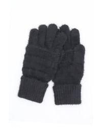 Fashnzfab - Fuzzy Cable Knit Smart Touch Gloves - Lyst