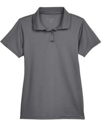 Harriton - Polyester Jersey Polo - Lyst