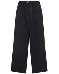 Y-3 - Wide-Leg Nylon Trousers With Adjustable Cuffs And Functional Pockets - Lyst