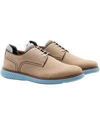 Martin Dingman - Countryaire Nubuck Plain Toe Shoe - Lyst