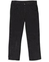 CALLIPYGIAN - Satin Straight Pants - Lyst