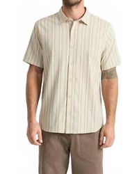 Roark - Bless Up Short Sleeve Button Down Shirt - Lyst