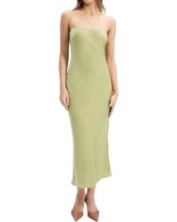 Bardot - Casette Strapless Slip Dress - Lyst