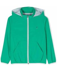 Herno - Boys Zip-Up Hooded Raincoat Jacket - Lyst