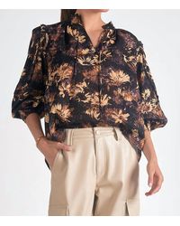 Elan - Tuscany Peasant Top - Lyst
