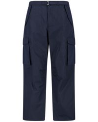 Paul Smith - Mid-Rise Cotton Blend Cargo Pants - Lyst