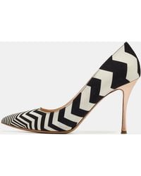 Nicholas Kirkwood - Suede And Leather Pointed Toe Pumps - Lyst