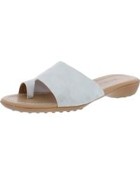 Vaneli - Tallis Padded Insole Toe Thong Slide Sandals - Lyst