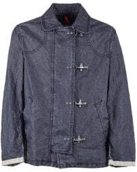 Fay - 4 Ganci Archive Coat Linen Jacket - Lyst