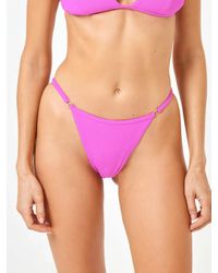 LSPACE - L*Space Remi Bikini Bottom Bright Fuchsia Stretch Swimwear Buu712 - Lyst