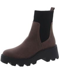Dolce Vita - Villa Faux Leather Block Heel Mid-Calf Boots - Lyst