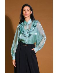 TRUEDAMES - On A Day Woven Top - Lyst
