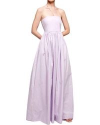 SWF - Fine Halter Maxi Dress - Lyst