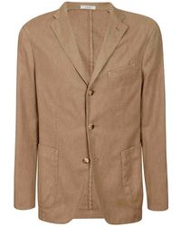 Boglioli - Single-Breasted Cotton Blend Blazer - Lyst