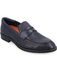 Thomas & Vine - Leather Slip-on Loafers - Lyst