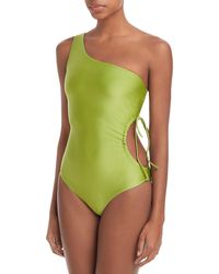 JADE Swim - Sena One Shoulder Cutout One-piece Swimsuit - Lyst