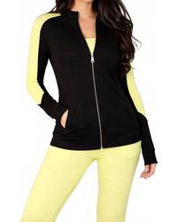 French Kyss - Zip Bomber Jacket - Lyst