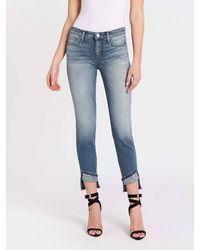 Current/Elliott - Turnt Ankle Skinny Stiletto Jeans - Lyst