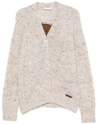 Moschino - Teddy Bear Motif Bouclé Knit Sweater - Lyst