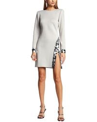 Tadashi Shoji - Loren Neoprene Mini Dress - Lyst