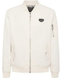 Philipp Plein - Nylon Bomber Jacket - Lyst