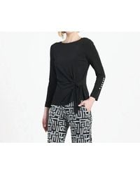 Clara Sunwoo - Pearl Cuff Side Tie Waist Top - Lyst